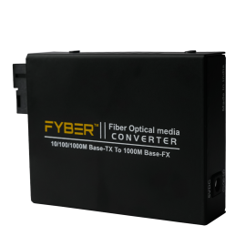 FYBER MEDIA CONVERTER SET 10/100/1000 GIGA 